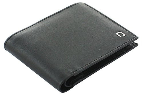 Slim Fit Men's Leather Wallet - BLK