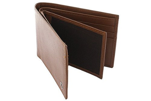 Slim Fit Men's Leather Wallet -TAN