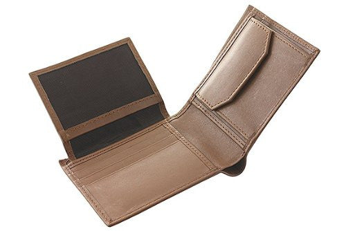 Classic Men's Leather Wallet -TAN