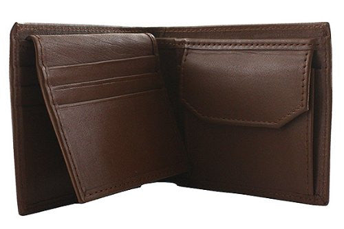 Classic Men's Leather Wallet -TAN